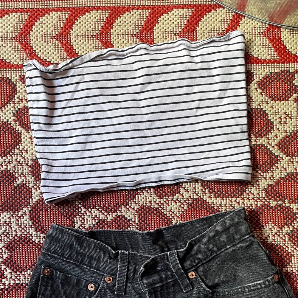 Striped Tube Top